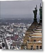 Queen City Winter Wonderland After The Storm Series 0013 Metal Print