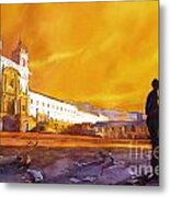 Quito Sunrise Metal Print