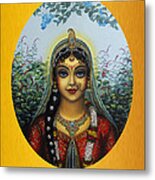 Radha Metal Print