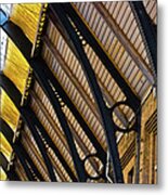 Rafters At London Kings Cross Metal Print