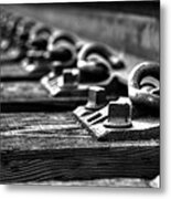 Rail Tie Metal Print