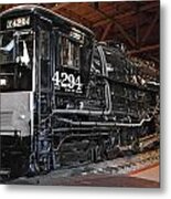 Southern Pacific Cab Forward Railroad Engine No 4294 Metal Print