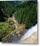 Rainbow Over Nevada Falls Metal Print