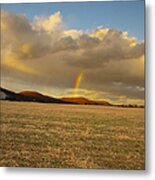 Rainbows And Ridges Metal Print