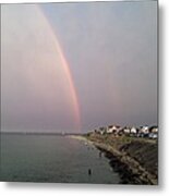 Rainbow's Over Oak Bluffs Metal Print