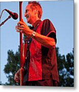 Randy Reis On Bass - The Fabulous Kingpins Metal Print
