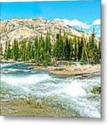 Rapids On The Tulumne Metal Print