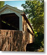 Rapps Covered Bridge Metal Print