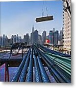 Rebar Metal Print