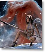 Rebel Warrior Metal Print