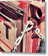 Red Chevy Metal Print