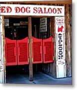 Red Dog Saloon Juneau Metal Print
