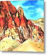 Red Rock #1 Metal Print