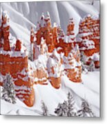 Red Rock Castle Metal Print