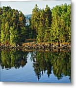 Reflections 1 Sweden Metal Print