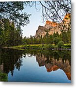 Reflections Of Valley View Metal Print