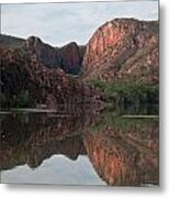 Reflections On The Ord Metal Print