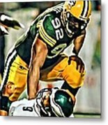 Reggie White Metal Print