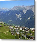 Riederalp Valais Swiss Alps Switzerland Metal Print