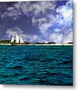 Right On Course...... Metal Print