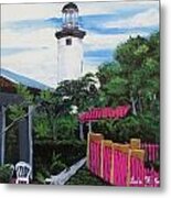 Rincon Lighthouse Metal Print