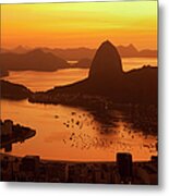 Rio De Janeiro General View Metal Print
