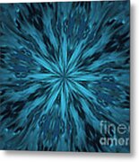 Ripple Star Metal Print