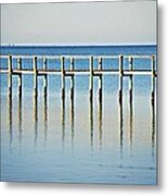 Rippled Reflections Metal Print