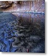 Ripples In The Mud Metal Print