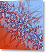 Rising Flame Metal Print