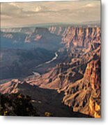 River Through Grand Canyon Metal Print