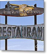 Road Runners Retreat Metal Print