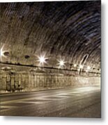 Road Tunnel Metal Print