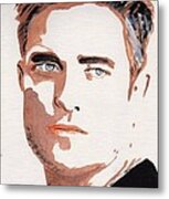 Robert Pattinson 144 Metal Print