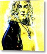Robert Plant Of Led Zeppelin Metal Print