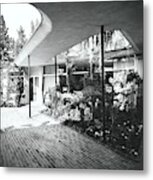 Roof Over Patio Metal Print