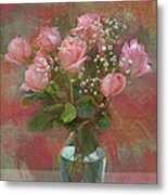Rose Bouquet Metal Print