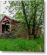 Rosehill Covered Bridge 2454 Metal Print