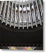 Rotunda View In Autumn Metal Print