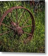 Round And Rusty Metal Print