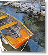 Row Boat Metal Print