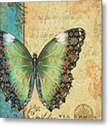 Royal Tapestry Butterfly-c Metal Print