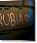 Rubia Metal Print