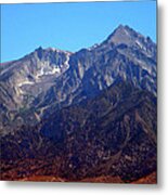 Rugged Sierra Peaks Metal Print