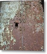 Rust And Corrosion Metal Print