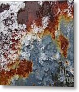 Rust And Snow Metal Print