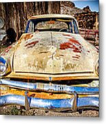 Rusted Classics - Lop Sided Smile Metal Print