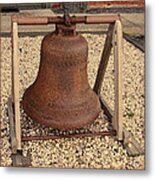 Rusty Bell Metal Print