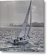 Sailing Bliss Metal Print