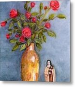 Saint Therese Of The Little Flower Metal Print